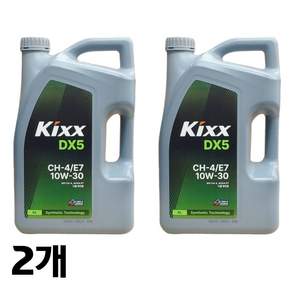 GS칼텍스 킥스 DX5 CH-4/E7 상용디젤 엔진오일 10W-30 6L