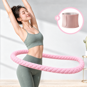 Namu Nest 무소음 스프링 훌라후프 실내 뱃살 다이어트