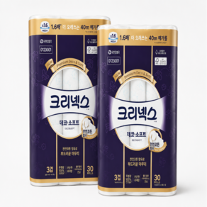 크리넥스 데코앤소프트 3겹 화장지