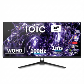아이딕 HB340WQ WQHD 100Hz 34인치(83~84cm) 모니터