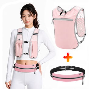 런피플 초경량 러닝 조끼 + 벨트 2Way 세트