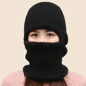 블랜 넥워머 털모자 겨울 방한모자 넥워머모자 후드넥워머 후드머플러 일체형모자