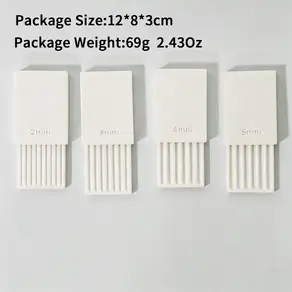 4개입 비즈 롤러 점토 공 제조기 네일 젤 플라워 소프트 도구 2/3/4/5mm 재사용 가능한 아트