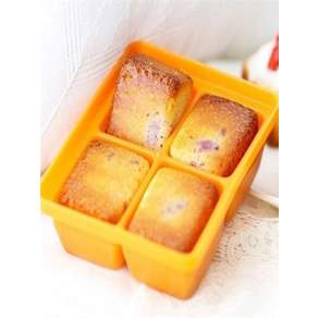 실리콘 각 얼음 트레이 다진마늘 소분 용기 다용도 4구 큐브 몰드 제빙기 얼음틀 제빙틀 아이스 사각