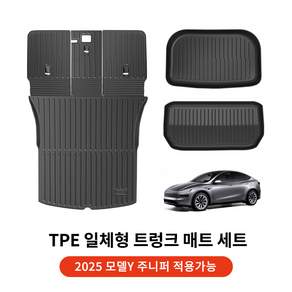 YZ 테슬라 호환 TPE 카매트 발매트 풀커버 미끄럼 방지 매트 트렁크매트 바닥매트 액세서리 모델Y 프리미엄