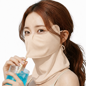 르쏘 자외선차단 골프 스포츠 자석 원터치 남녀공용 마스크