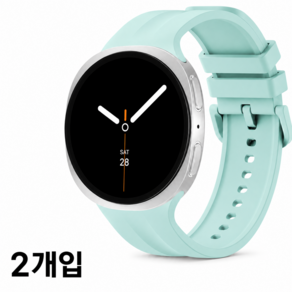 웰로린 삼성 갤럭시 워치 8/9 호환 소프트 실리콘 스포츠 스트랩 교체용 스트랩 다양한 컬러스마트워치 실리콘 스트랩 부드럽고 피부에 편안한 남녀공용 다채로운