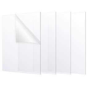 프레임 시트 교체용 투명 플렉시 27 9 x 35 6cm 11 14인치 4팩