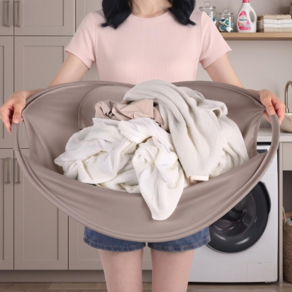벨리빙 이지런드리 접이식 세탁 빨래바구니 + 걸이형 후크