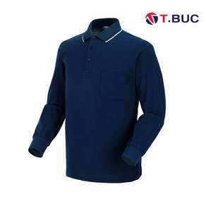 가을 겨울 PKG LONG 3 티셔츠 곤색 M~4XL 근무복 유니폼 회사 작업복 단체복 남자 상의 티뷰크