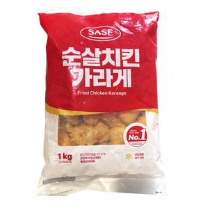 힘찬푸드 사세 순살 치킨 가라아게 1kg+1kg