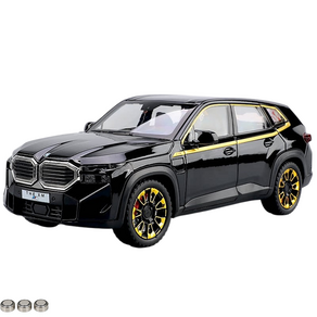 마이카 다이캐스트 합금 1:24 BMW XM 모델 비엠 럭셔리 SUV 고퀄리티 모형 장식+배터리 포함