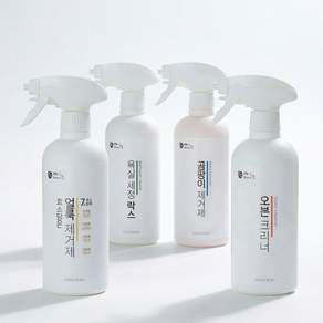올인원 홈케어 입주 청소 집들이 선물 세트 얼룩제거제+곰팡이제거제+욕실세정락스+오븐클리너