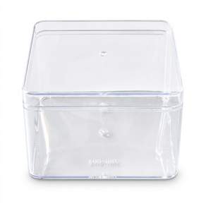 플라스틱 보틀케이크 티라미수 정사각 용기+뚜껑포함 425ml