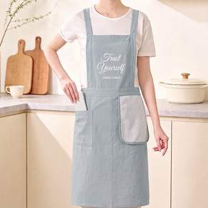 베르슈아 여성 예쁜 식당 주방 방수앞치마