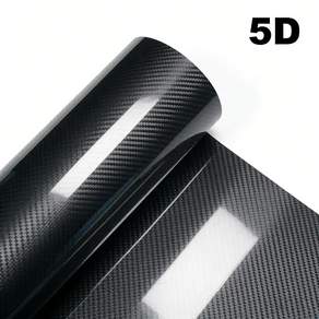 1-6m 카본 파이버 자동차 바디 비닐 랩 매트 액세서리 글로시 블랙 스티커 3D 4D 5D 6D 포일 커버 장식 필름