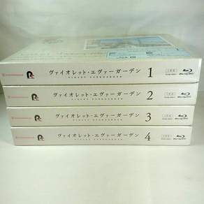 특전 전부 바이올렛 에버 가든 첫회 블루 레이 Blu-ray 전 4 권 세트