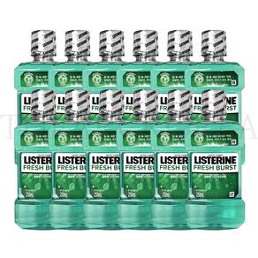 리스테린 세균억제 구강청결제 후레쉬버스트250ml