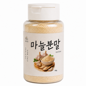 담오리 마늘분말 100%국산, 1개, 80g