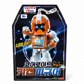 영실업 또봇 코어로이드 랜덤 LED 키캡 피규어 키링 랜덤 1개