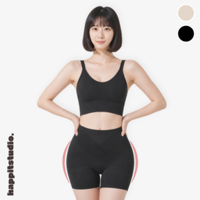 하핏스튜디오 리얼 라인 골반패드 골반뽕 뱃살 보정속옷 팬티