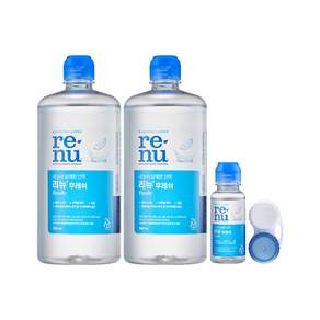 리뉴 후레쉬 500ml*2+여행용세트 (60ml+렌즈케이스)