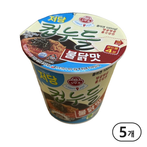 오뚜기 저당 컵누들 불닭맛 42g