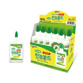 종이나라 만능본드 목공풀 120g (6개입)