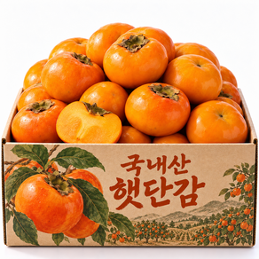 [하루50박스] 15brix 고당도 햇 단감