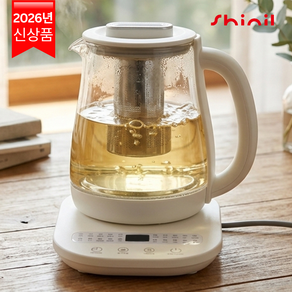 [2026년 신상품] 신일 티포트 무선 전기 포트 1.8L, SEP-N1811W