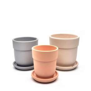 식집사 베하몰 에이콘 도토리 국산 토분 D13x14cm 가정용화분 예쁜토분 황토토분 선인장토분 허브화분