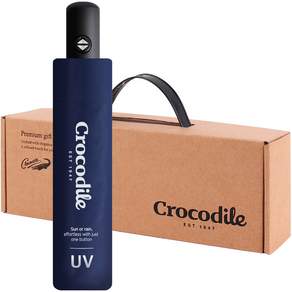 크로커다일 UV 자외선 차단 전자동 3단 암막 우산 양산 - 우산