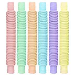 파스텔 팝튜브 20개입 중형 19cm~65cm 늘릴수있어요 파이프악기 관악기 파이프놀이 poptube 파티용품