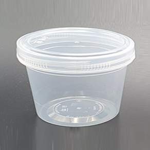 투고팩토리 밀폐용기 스크류 반찬 다용도 용기 92파이 250ml 스크루 슬라임 통 전자레인지 PP 용기 뚜껑 세트 1봉 30ea