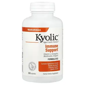 superimpact Kyolic (쿄릭) Aged Garlic Extract™ 면역력 강화 포뮬라 103 캡슐 200정 빠른배송 감사합니다