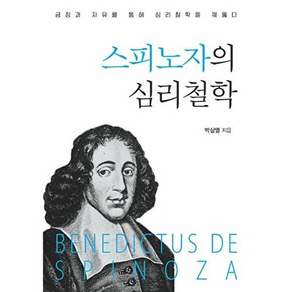 한국학술정보 (POD) 스피노자의 심리철학 - 긍정과 자유를 통해 심리철학을 꿰뚫다 (큰글자도서)