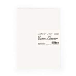 star starred 화이트 먹지(Carbon Copy Paper) 그대로 옮기는 종이