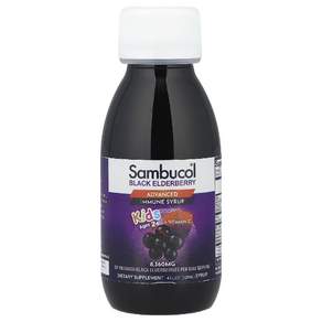 삼부콜 블랙 엘더베리 Black Elderberry 비타민C 어린이용 베리맛 120ml