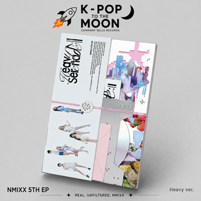 NMIXX 엔믹스 앨범 Heavy Serenade 헤비세레나데 포토북 Heavy Ver (화이트)
