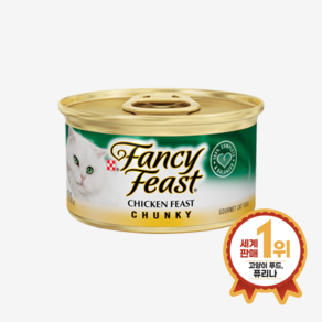 팬시피스트 생후 3개월 이후 고양이 청키 주식캔