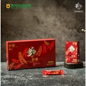 충북인삼농협 6년근 홍삼스틱 분말 홍삼정골드 진 1.3g x 30포