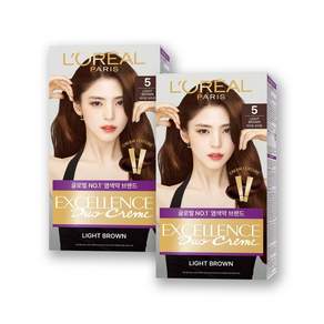LOREALPARIS [2 pack] 엑셀랑스 듀오크림 9컬러 중 택1