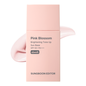 성분에디터 핑크 블라썸 브라이트닝 톤업 선 베이스 SPF50+ PA+++