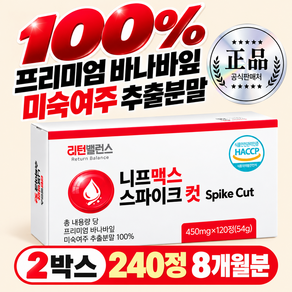 니프맥스 젠 스파이크 컷 프리미엄 정품 100%
