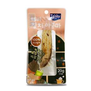 테비 참치 아줌마 20g x 24입 100% 순살 가다랑어 고양이 간식