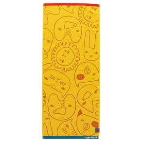 마루신 도나 윌슨 크리처 패턴 페이스타올 34x80cm 오가닉 코튼 항균방취