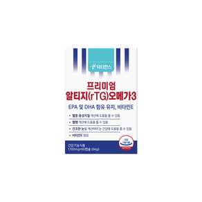 닥터한스 프리미엄 알티지 rTG 오메가3 EPA DHA 함유유지