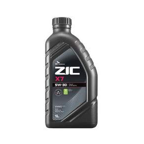SK엔무브 ZIC X7 5W-30 1L 가솔린 엔진오일 합성엔진오일