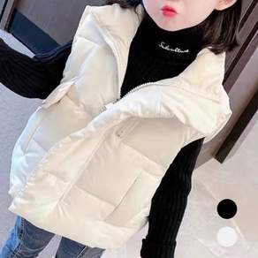 Titikong 아동 남아 여아 조끼 경량 패딩 베스트 클래식