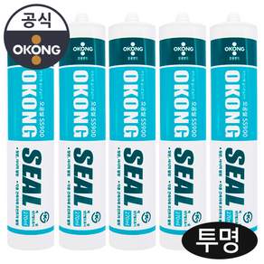 오공 무초산 실리콘 SS900 투명색